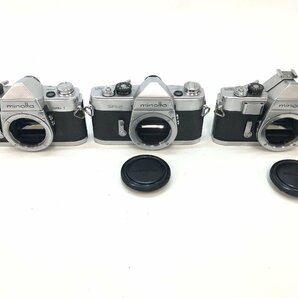 1円～ MINOLTA ミノルタ SR-1 SR-2 SR-3 3台セット フィルムカメラ 一眼レフ ジャンク F04-79の画像1