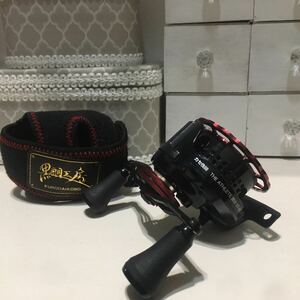  world . one pcs black sea bream atelier Athlete contest 65W-BG modified full custom full Tune black / red right to coil sei box u limited Rugger Racer 