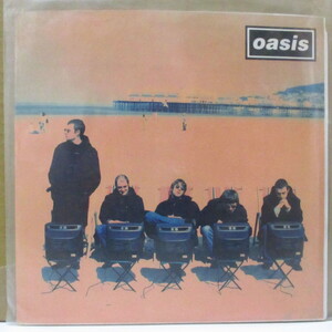 OASIS( или sis)-Roll With It (UK оригинал 7 дюймовый + глянец . бумага jacket )