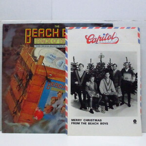 BEACH BOYS(ビーチ・ボーイズ)-Stack O’ Tracks (UK '76 再発 LP+青インナー、プレス