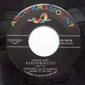 LLOYD PRICE (ロイド・プライス) -Personality (US オリジナル 7)