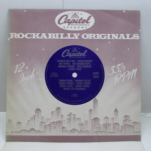 V.A.(50's キャピトル社ロカビリー・コンピ) - Capitol Rockabilly Originals (UK '77「小ロゴ・ラベ」再発モノラルLP/マット紙質ジャケ)