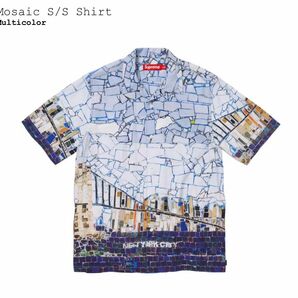 Supreme Mosaic S/S Shirt シュプリーム S モザイク レーヨン シャツ 24ss 半袖 開襟 総柄 アロハ