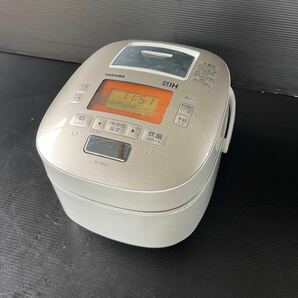 【動作品】TOSHIBA 東芝 真空圧力IHジャー炊飯器 【RC-10VQJ 】15年製の画像1