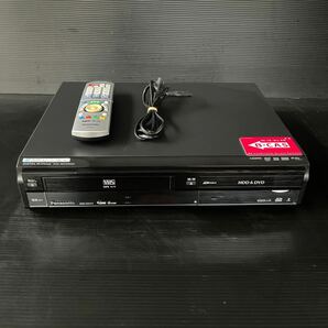 【美品・動作品】上位機種 Panasonic DIGA 【DMR-XW41V】 大容量500GB、VHS一体型DVD レコーダー 2007年製 【超希少】の画像1