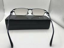 F031[眼鏡]眼鏡市場 SILVER COLLECTION 　カラー／ブルー、ケース付_画像2