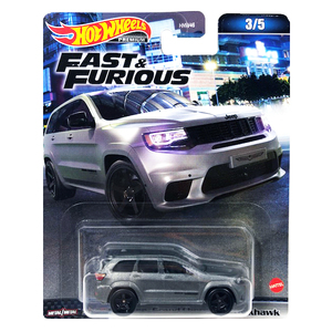 ホットウィール 2023　ジープ・グランドチェロキー トラックホーク グレー　HotWheels ワイルドスピード FAST & FURIOUS ワイスピ