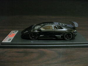 MR Collection 1/43 Lamborghini Murcielago LP640-4 SV Black & Black Wheel Ltd 10 pcs