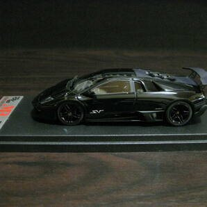 MR Collection 1/43 Lamborghini Murcielago LP640-4 SV Black & Black Wheel Ltd 10 pcsの画像1
