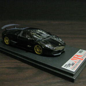 MR Collection 1/43 Lamborghini Murcielago LP640-4 SV Black & Gold Wheel Ltd 10 pcsの画像2