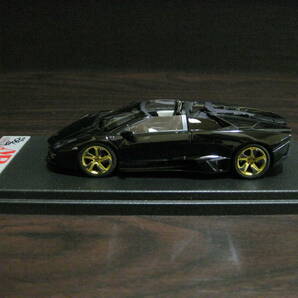 MR Collection 1/43 Lamborghini Reventon Roadster Solid Black Ltd 24 pcsの画像1