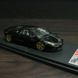 MR Collection 1/43 Lamborghini Reventon Black Ltd 35 pcsの画像2