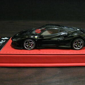 BBR Deluxe 1/43 Ferrari F8 Tributo Gloss Black Ltd 10 pcsの画像1