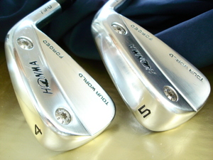 本間ゴルフ◆◆ 最高傑作 HONMA TOUR WORLD TW-U FORGED U4 + U5 美品 ◆◆希少 モーダス MODUS 105