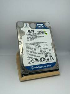 使用時間短い　Western Digital WD1600BEVT 2.5インチ HDD 160GB (218)