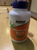 ナウフーズ ホーソンベリー 540mg 100粒 NOW Foods Hawthorn Berry 540 mg Veg Capsules 健康食品 サプリメント　送料無料_画像1