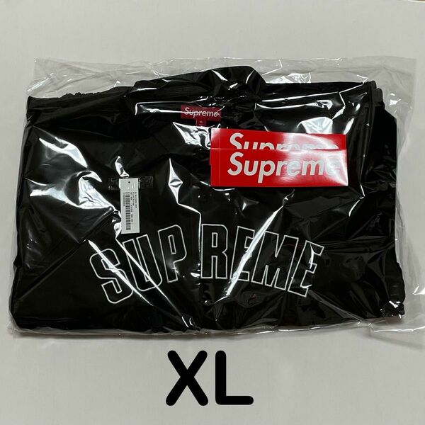 XL Supreme Arc Denim Coaches Jacket Black アーチデニムコーチジャケット オンライン購入品