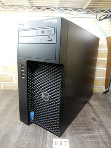 67*DELL*Precision T1700*Xeon E3-1240V3* память 8GB*500GB-HDD X2 шт. *DVDRW мульти- * tower type персональный компьютер 