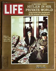 稀少！LIFE誌/May 25,1970/ヒットラー/Hitler/ナチス/白熊/ライフ誌/USA/アメリカ雑誌/