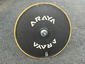 ARAYA ピスト CARBON DISK SUPER LIGHT フルカーボン アラヤ トラック 700c ディスクホイール