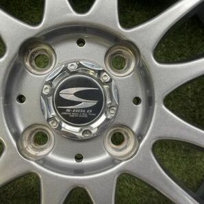 S-HOLD16×5.5J+48 4H-100 軽自動車 タント ムーヴ N-BOX スティングレー スペーシアカスタム などの画像6