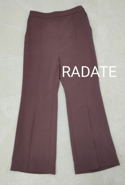 RADATE カラー　 スラックス パンツ　F