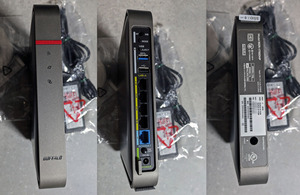 (動作品)バッファロー Wi-Fiルーター WZR-1750DHP AirStation 11ac1300+11n/g/b450Mbps