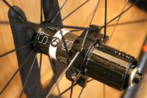 ボントレガー Bontrager アイオロス Aeolus 5 TLR D3 カーボン チューブレスレディ ホイールセット シマノ 11S 【芦屋店】_画像6