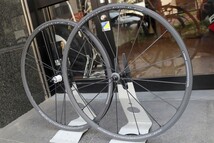 カンパニョーロ CAMPAGNOLO シャマルミレ SHAMAL MILLE アルミ クリンチャー ホイールセット シマノ12S/11S ワイドリム 17C 【南麻布店】_画像2