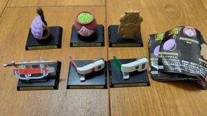 ガシャポンコレクション ドラゴンボール超 02 全６種 スカウター 緑 赤 仙豆 トランクスの剣 亀仙人の甲羅＆杖 ダーブラクッキー レア