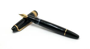 ▼送料180円(R604-E48)万年筆 モンブラン MONTBLANC マイスターシュテュック MEISTERSTUCK NO.146 ペン先 14C 4810 ブラック 筆記未確認