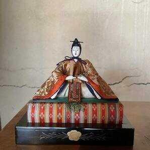 雛人形 御雛様 ひな祭り 男雛 女雛 石川米寿 戦前 24.4.6−3 の画像2
