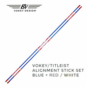 ★☆激レア　VOKEY×タイトリスト　アライメント・スティック　ブルー/レッド/ホワイト　新品☆★