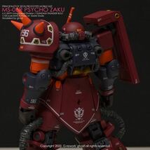 MG 1/100 高機動型ザク“サイコ・ザク” Ver.Ka(GUNDAM THUNDERBOLT版)用水転写式デカール4枚セット_画像8