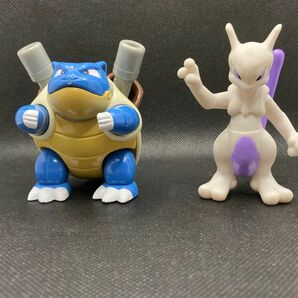 カメックス（フィギュア）＆ミュウツー（ソフビ）セット