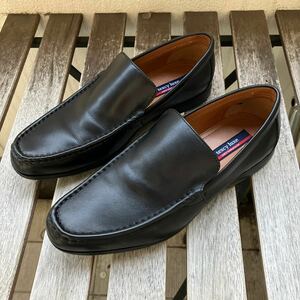 【一回のみ使用】アシックス　texy luxe ローファー黒　25.5cm