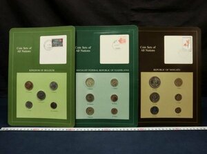 L5621 ユーゴスラビア ベルギー バヌアツ 外国 海外 コイン Coin 硬貨 通貨
