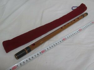 M2876 竹製 篠笛 竹笛 7穴 横笛 楽器