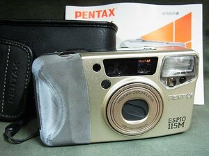 A4406 ペンタックス ESPIO115M フィルムカメラ 現状品