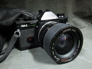 A4411 オリンパスOM-2 レンズ：タムロン フィルムカメラ 現状品