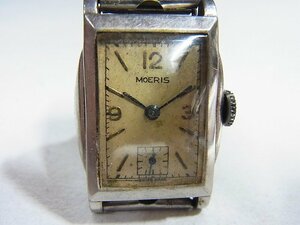A4479 Morris platinum made case (0.960 stamp ) hand winding wristwatch total 54g