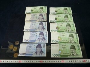 L5519 WON KOREA Корея won банкноты за границей через . зарубежный монета Coin монета 