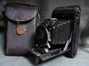 A4985 East man ko Duck model A.. antique film camera present condition goods 