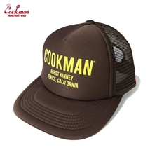 COOKMAN/クックマン　メッシュキャップ　帽子　キャップ　Mesh Cap Cookman Abbot Kinney Chocolate　茶色　チョコレート　ブラウン_画像1