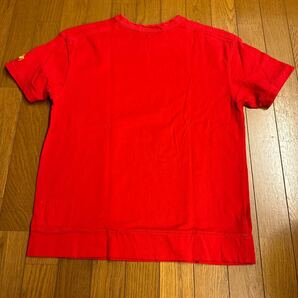 EVISU！エヴィス！YAMANE！半袖Tシャツ ！赤！42！大きめの男性向け！100円スタート！の画像3