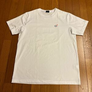 パーリーゲイツ！半袖Tシャツ ！白！6(LL)！大きめの男性向け！100円スタート！