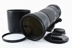 31124Y2 超美品/完品＋フィルタ/TAMRON タムロン SP 150-600mm F/S-6.3 DiVC USD Canon EFマウント フード A011E フルサイズ レンズ