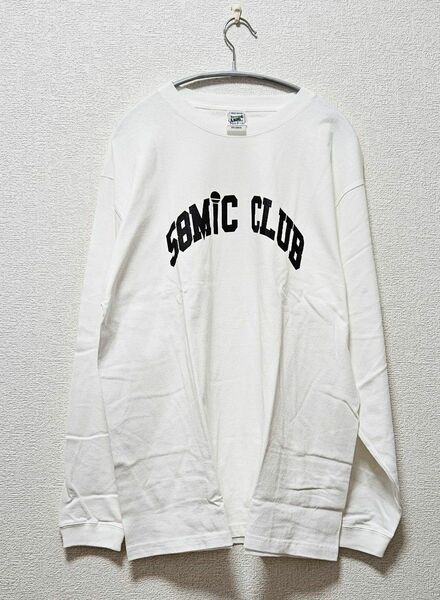 新品未使用 58MICCLUB 晋平太 Tシャツ 白 XL 長袖 アーチ 送料無料