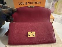 並木通り　銀座　ルイヴィトン 購入　長財布 モノグラム LOUIS VUITTON◆ポルト・フォイユ・クロワゼット_ダミエ・エベヌ_BRD/牛革/BRD/_画像4