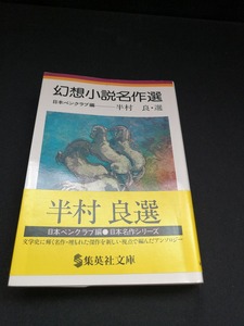 【中古 送料込】『幻想小説名作選』著者　日本ペンクラブ編　出版社　集英社　昭和54年4月25日第1刷発行　◆N4-249